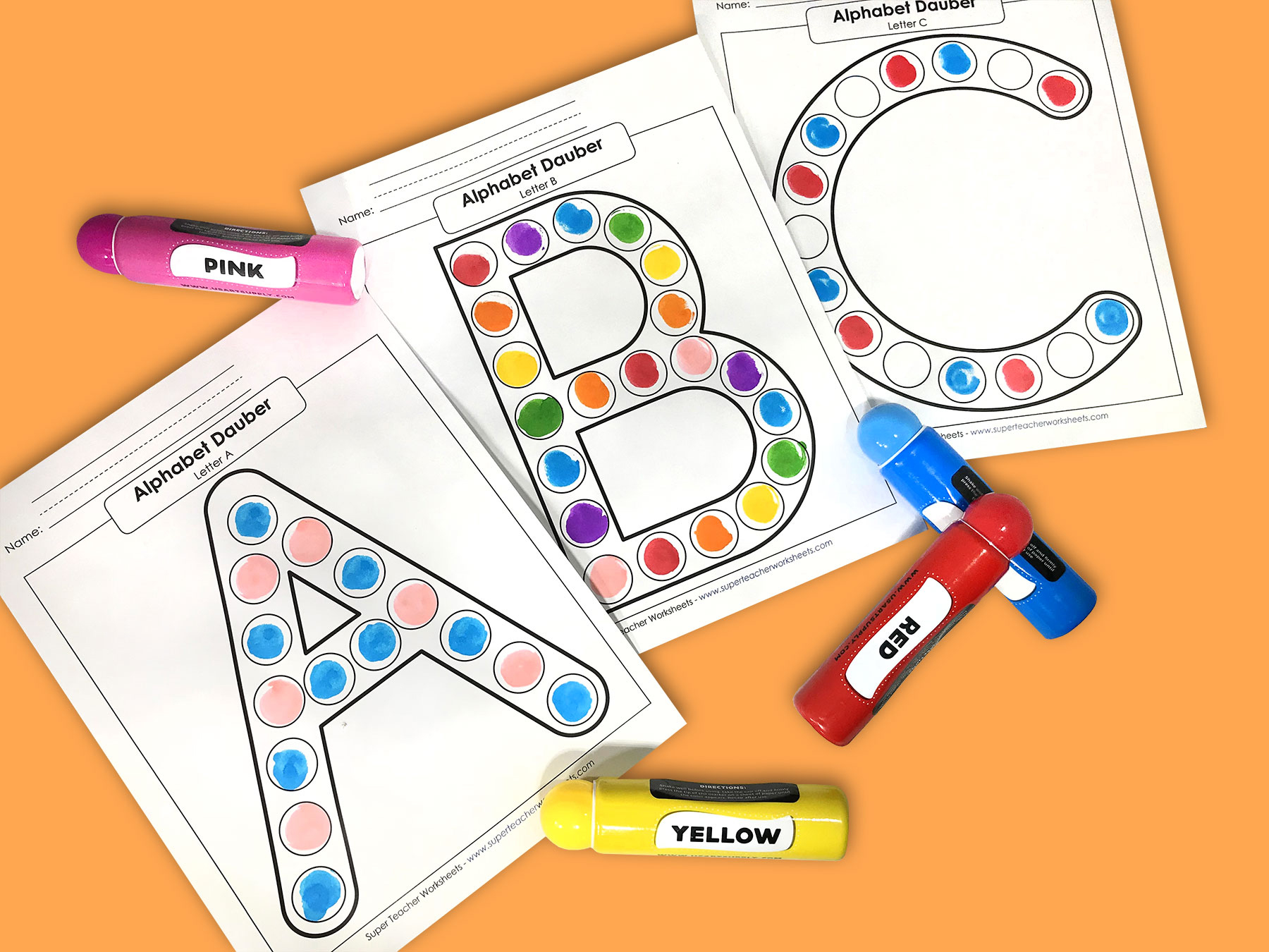 Alphabet Daubers
