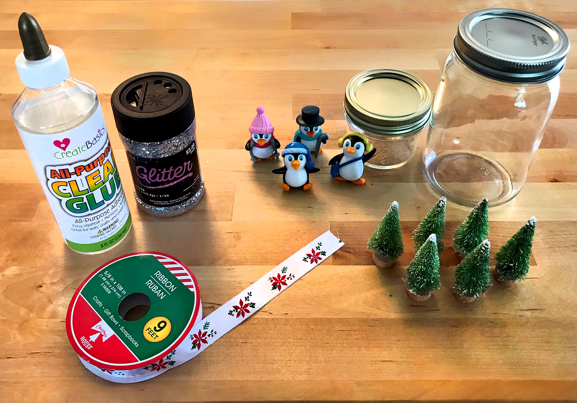 Christmas Snow Globe Craft