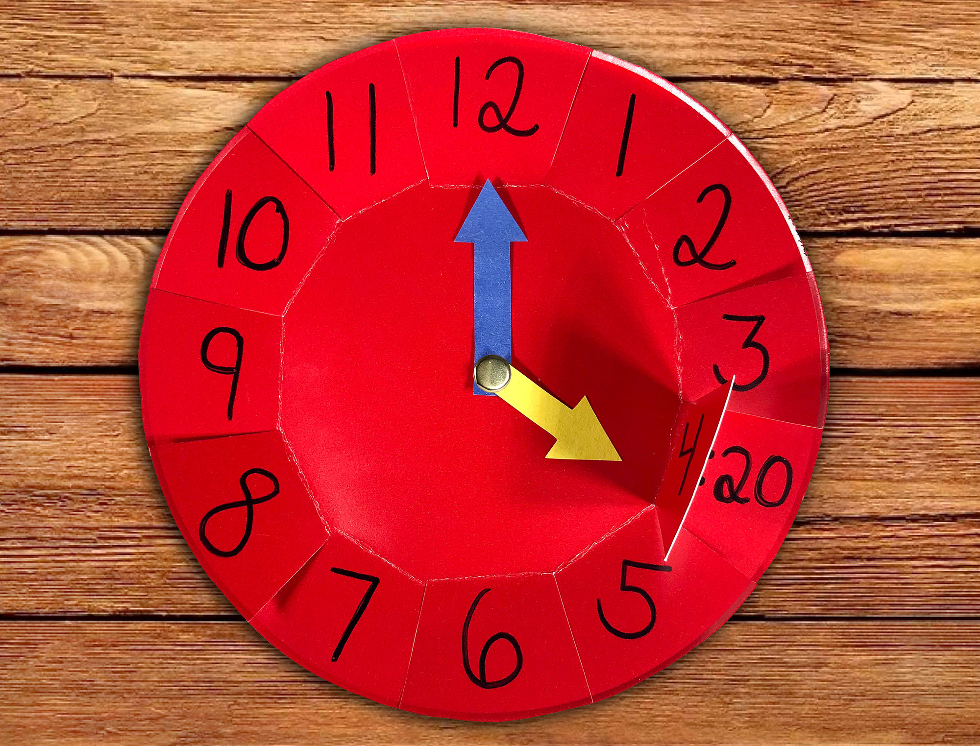 Analog Clock Math Activity