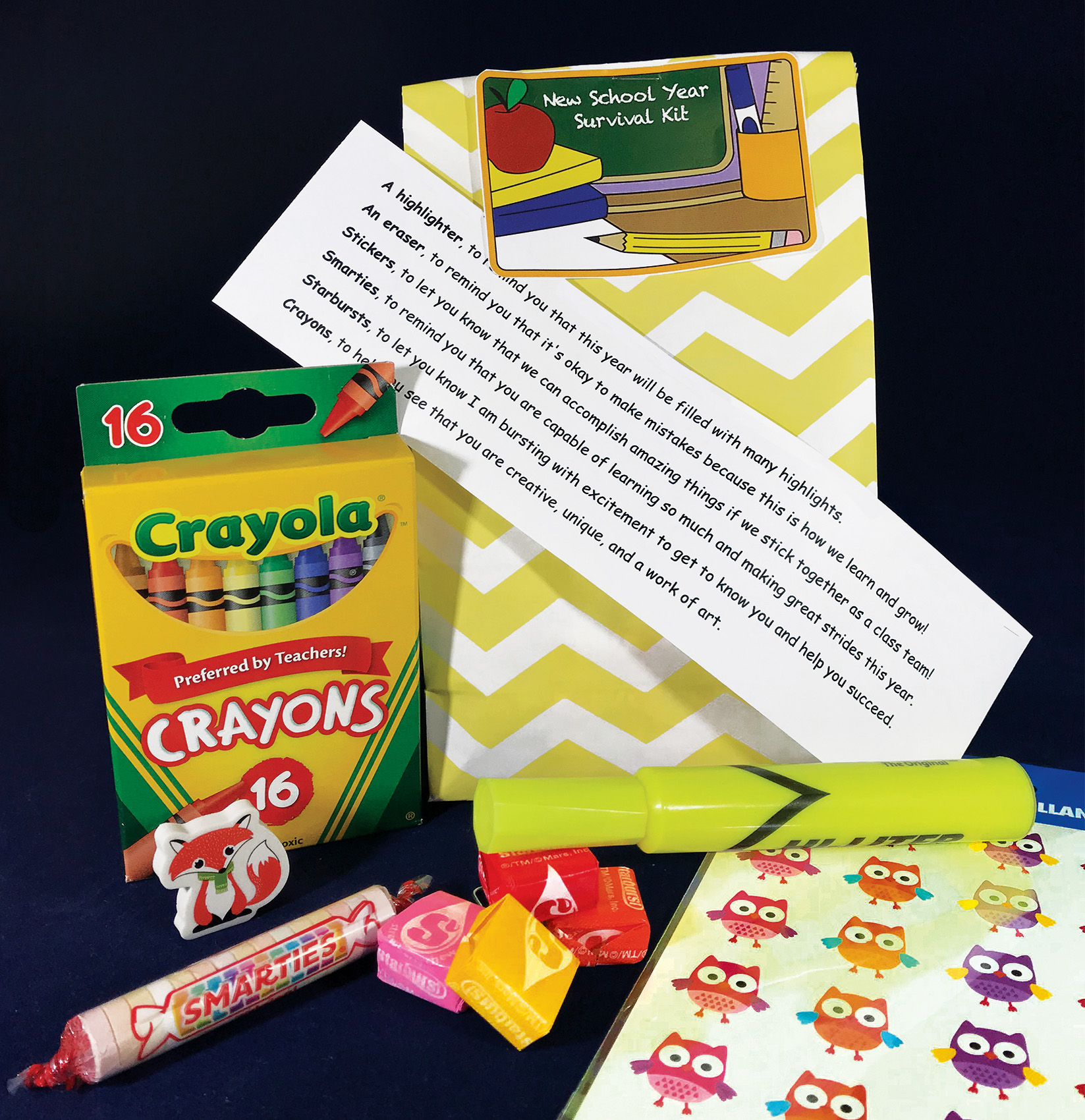 Welcome Back to School Treat Bags