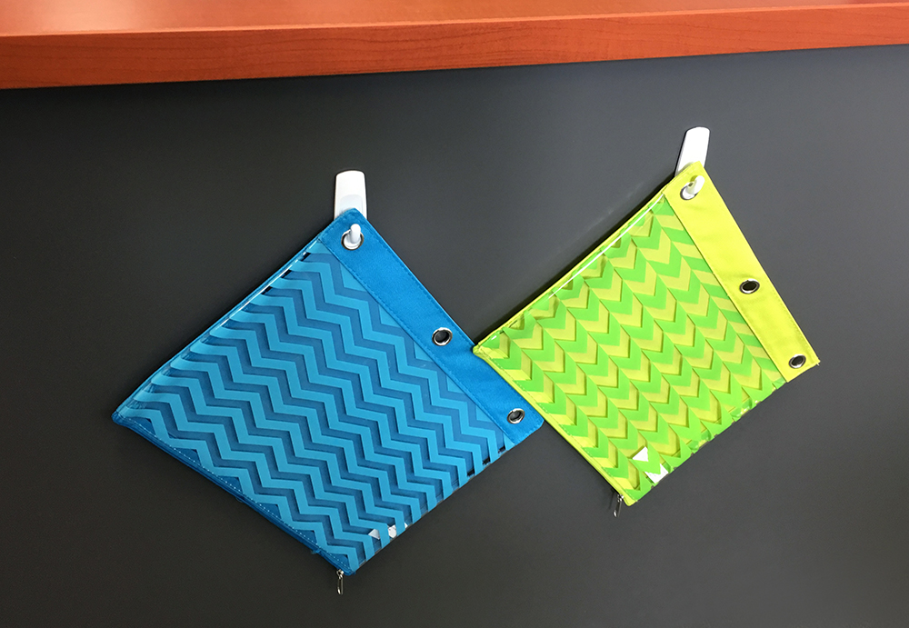 DIY Pencil Bag Hangers