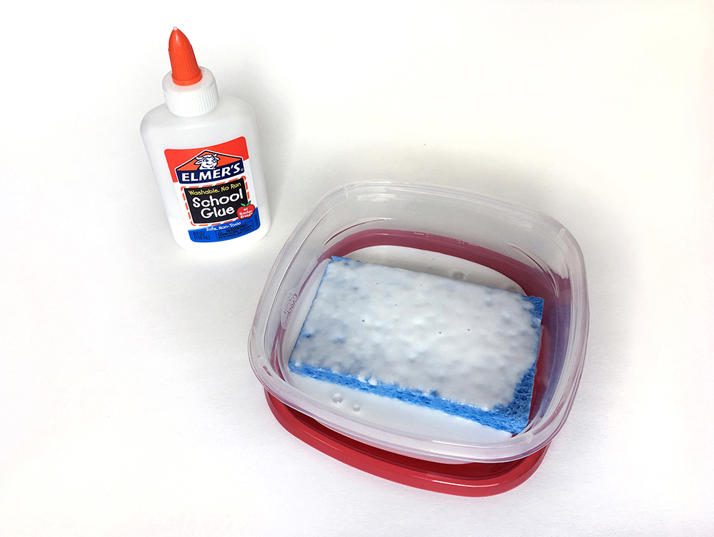 DIY Glue Sponges