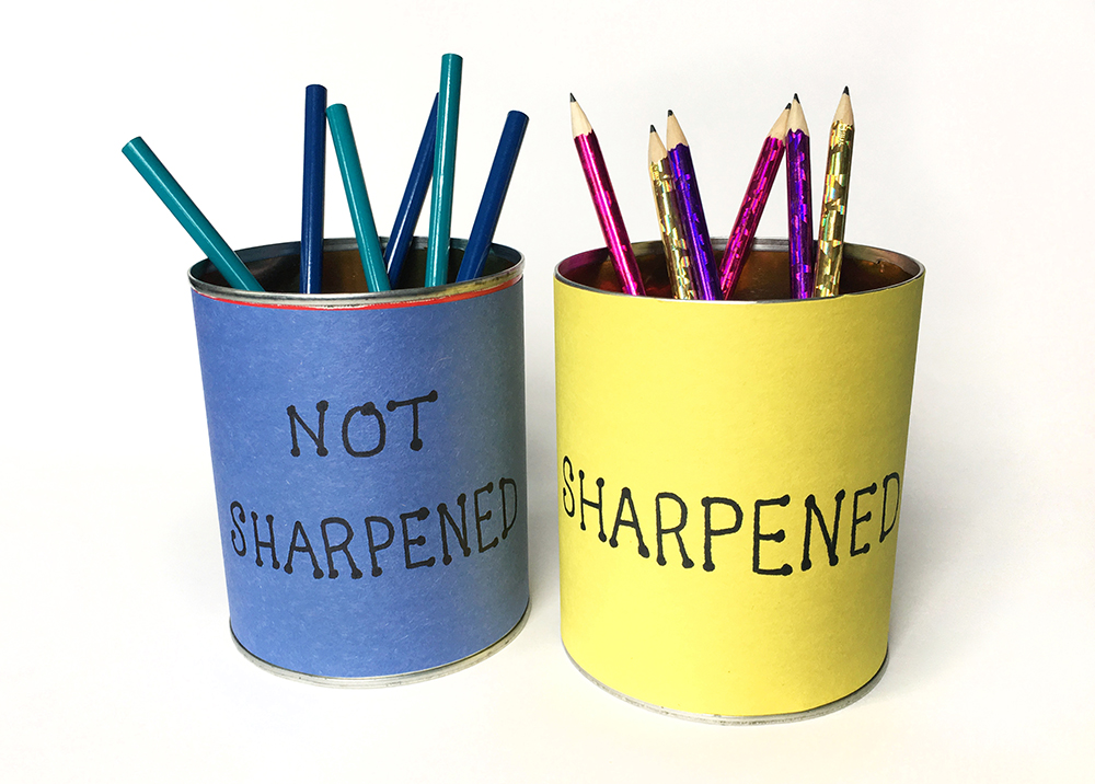 DIY Pencil Sorter