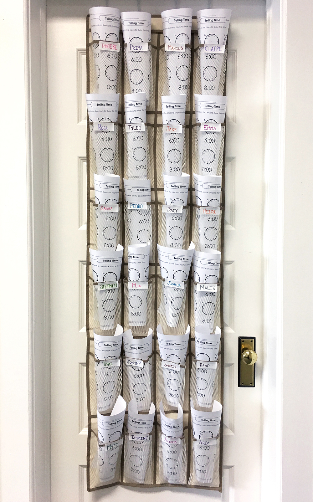 DIY Student Assignment Organizer