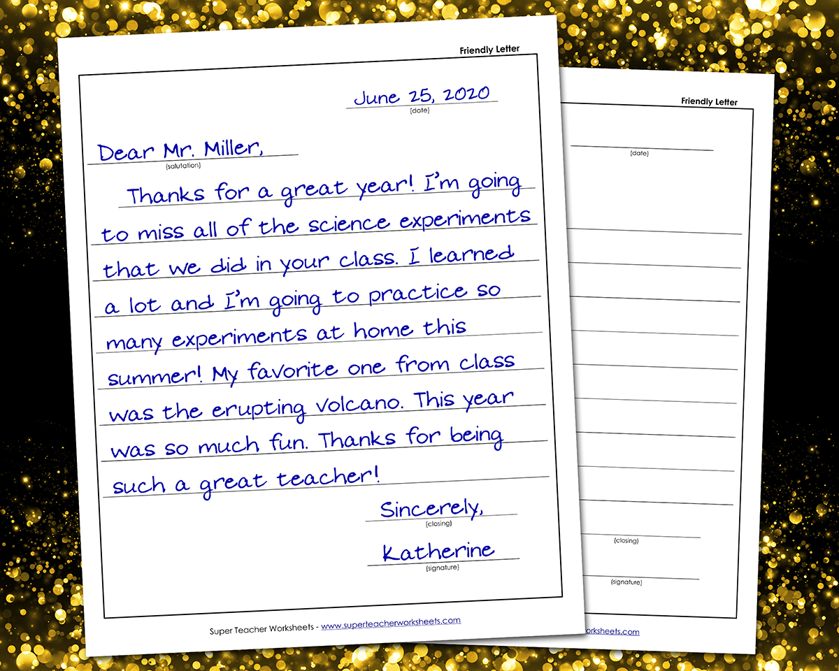 Letter to My Teacher