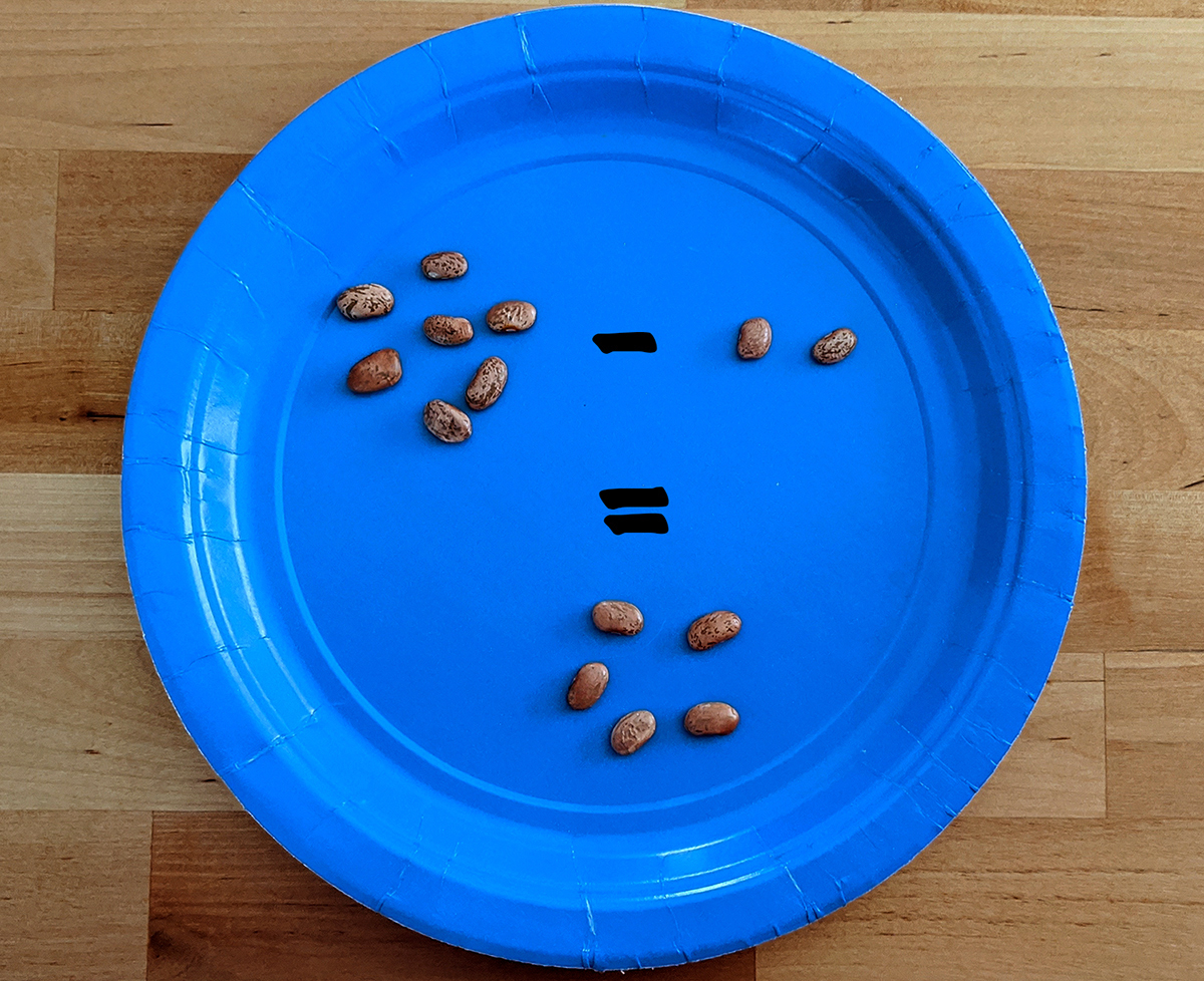  Photo 1 - Practice Math Facts with Pantry Staples