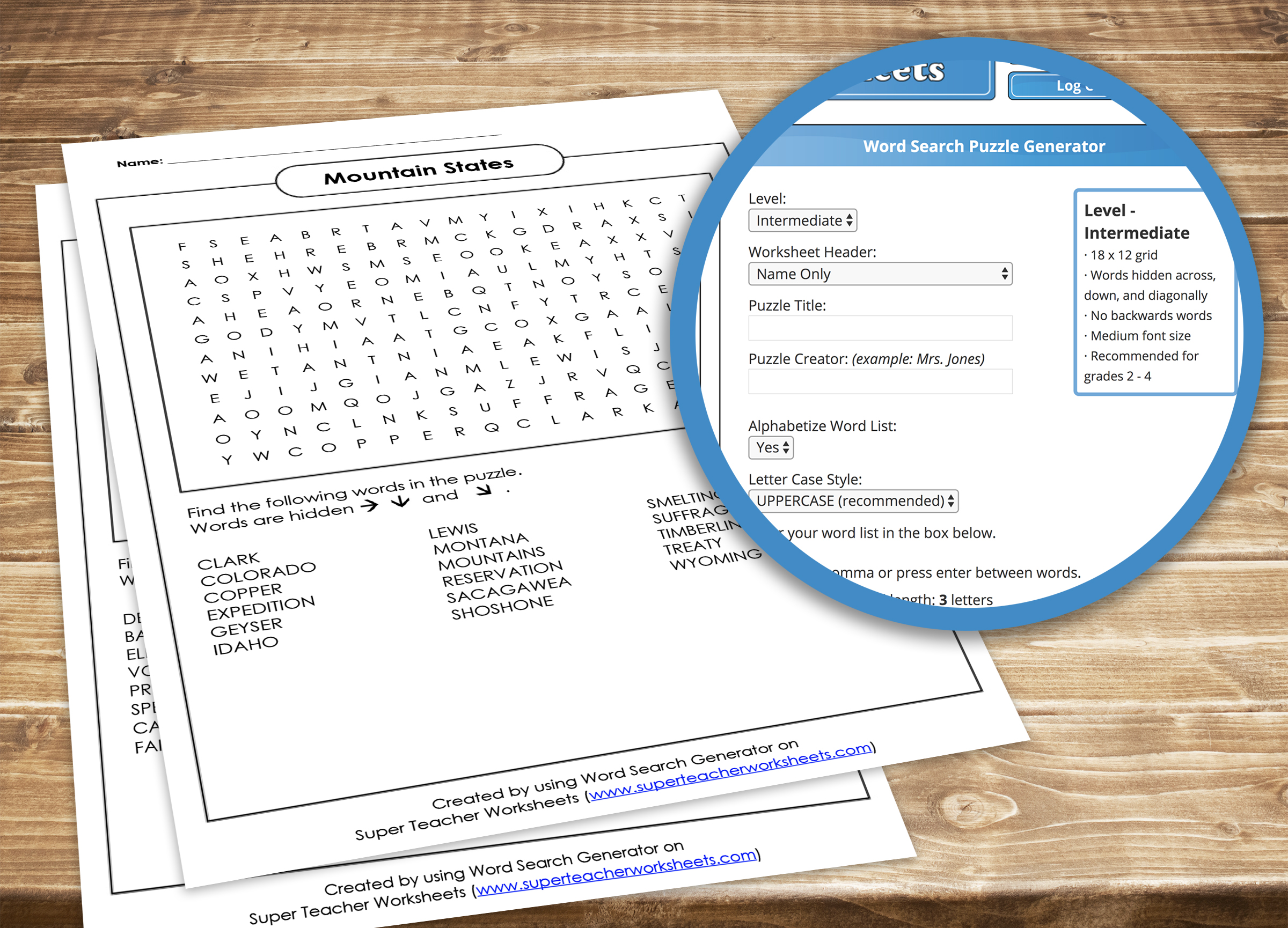 Make Your Own Word Search Puzzle!