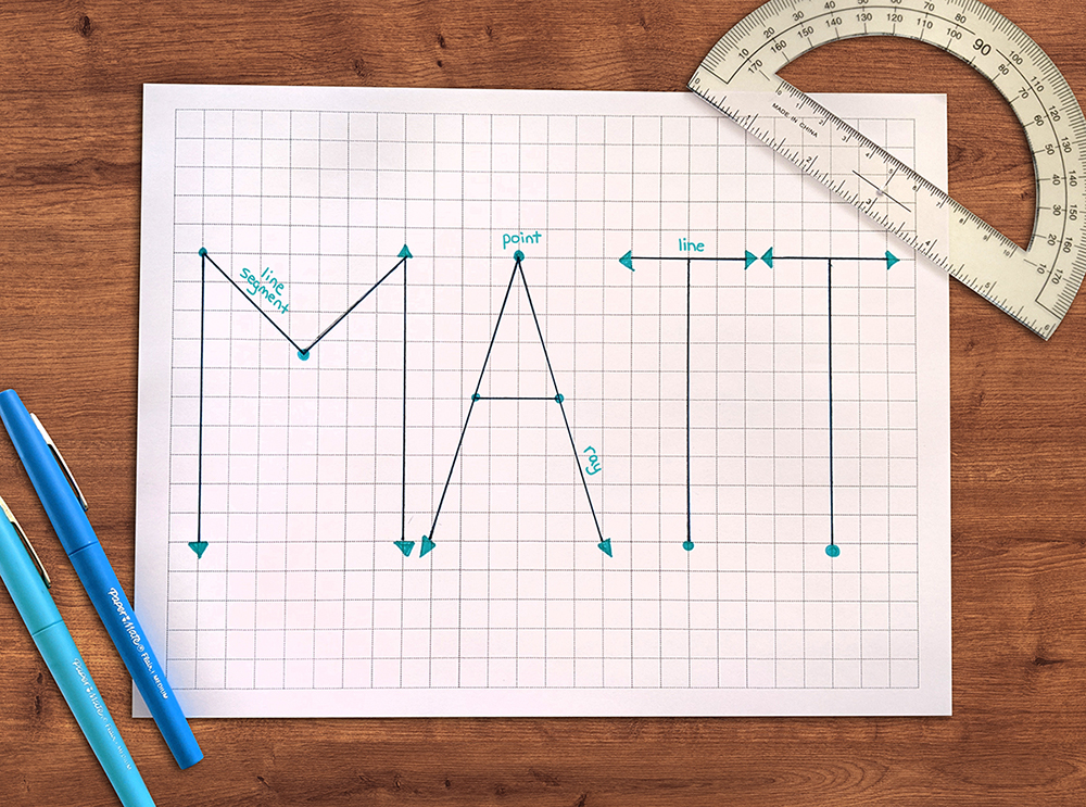 Draw Points, Lines, Line Segments, and Rays
