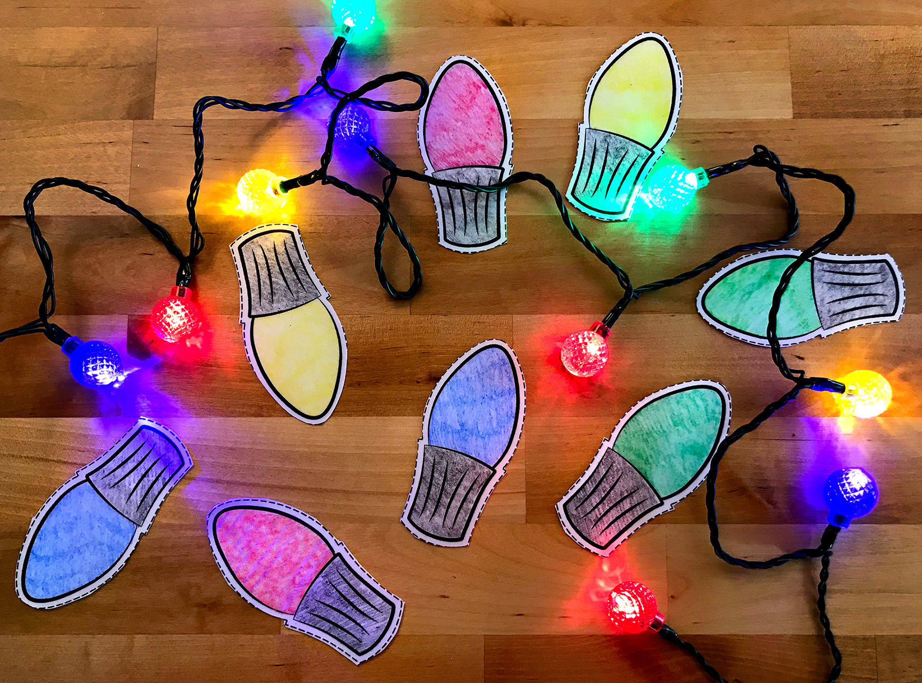 Christmas Skip Counting Game