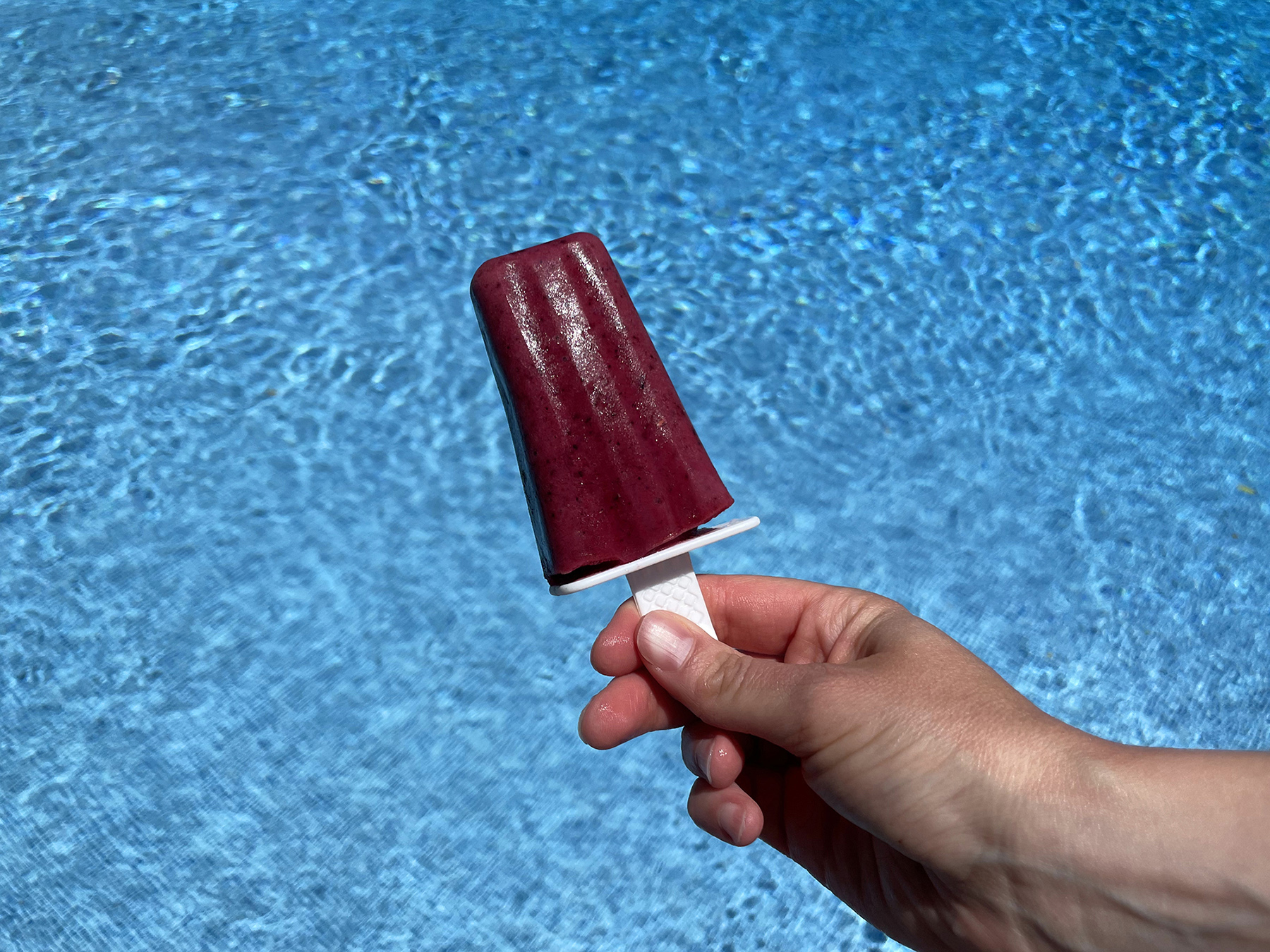 Mixed Berry Yogurt Popsicle Recipe