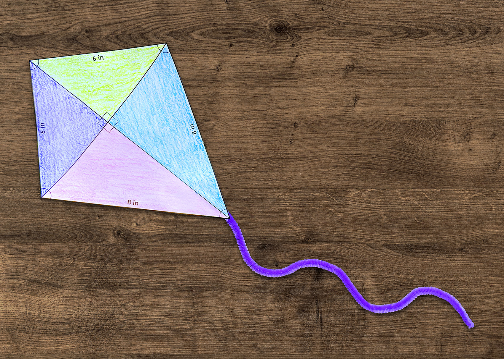 Practice Geometry Skills with a Spring Art Project