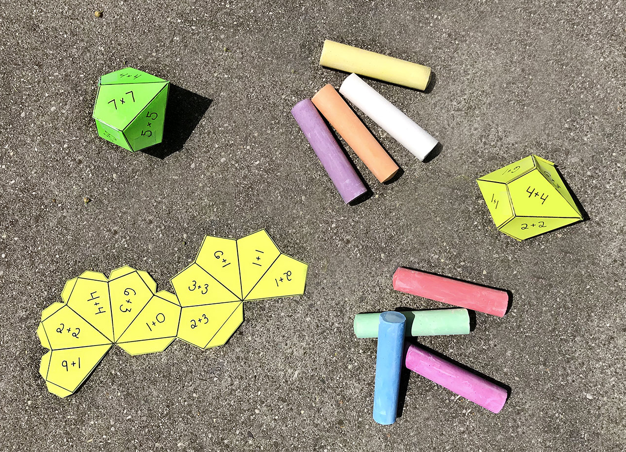 Sidewalk Chalk Math