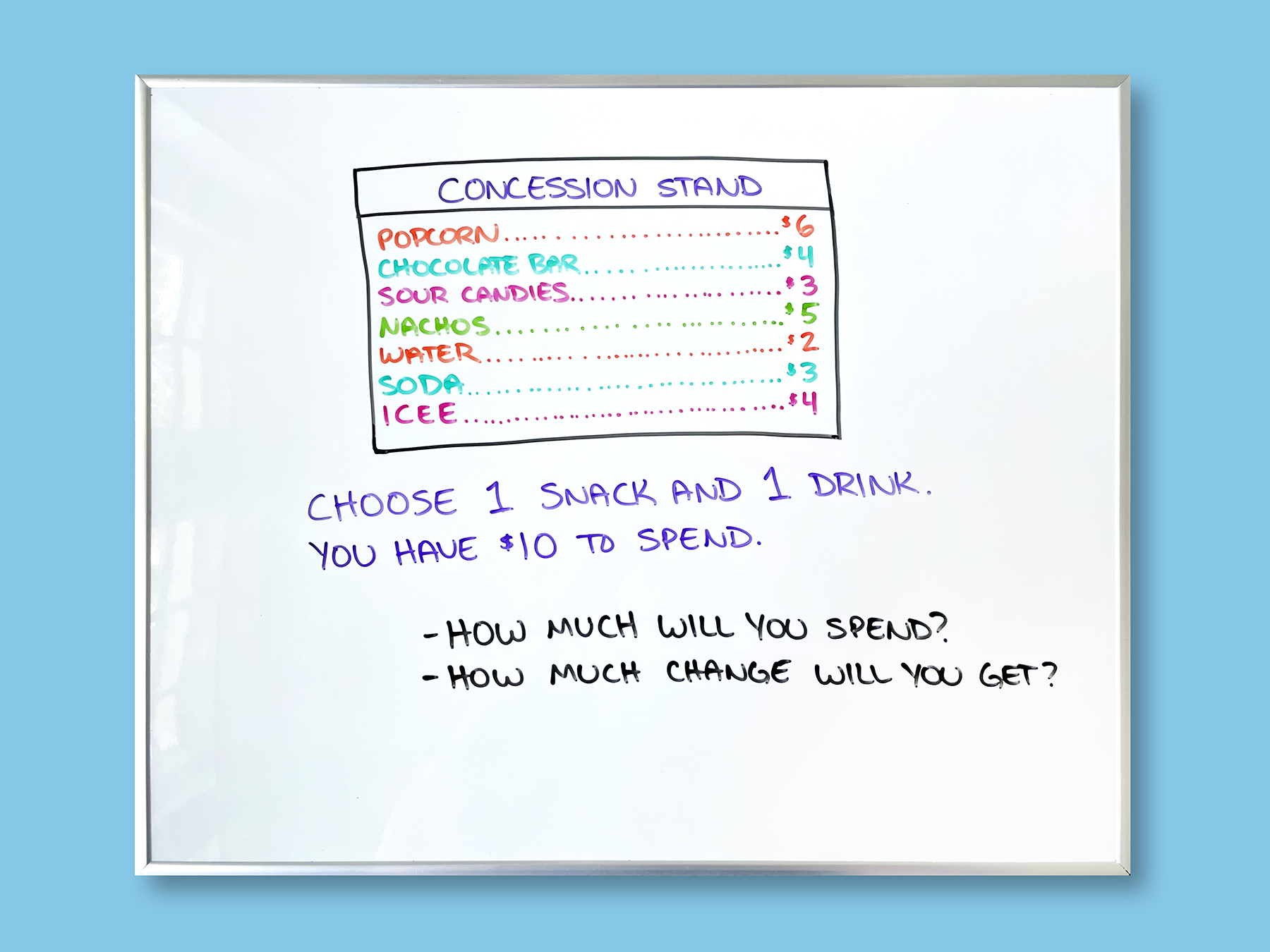 Practicing Money Skills