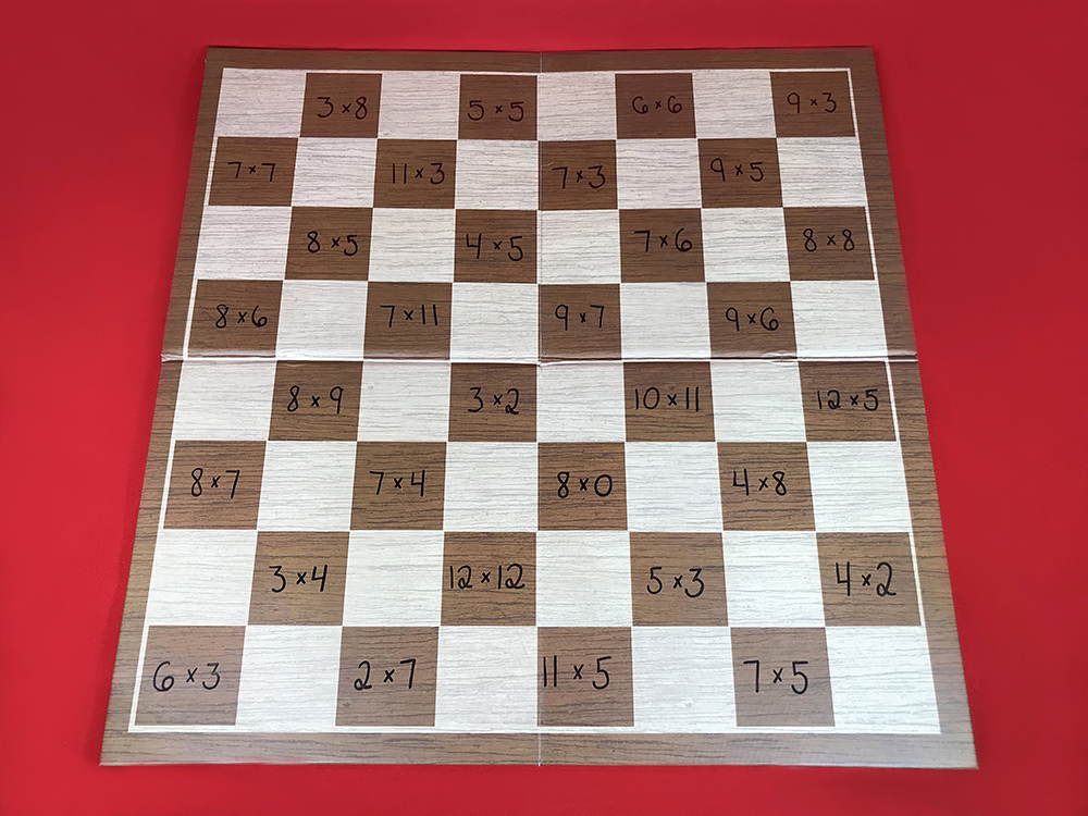 Multiplication Checkers