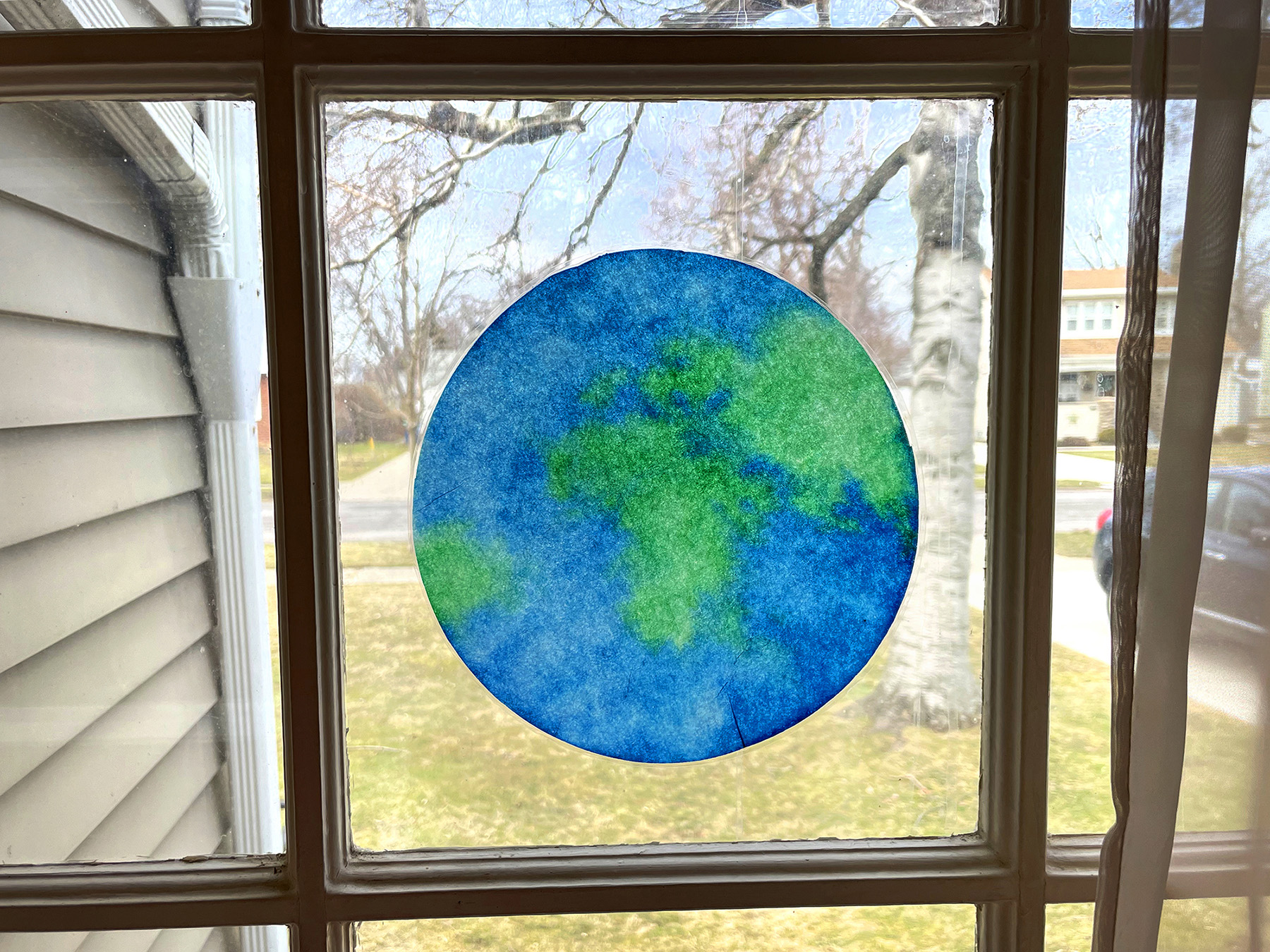 Planet Earth Suncatcher 