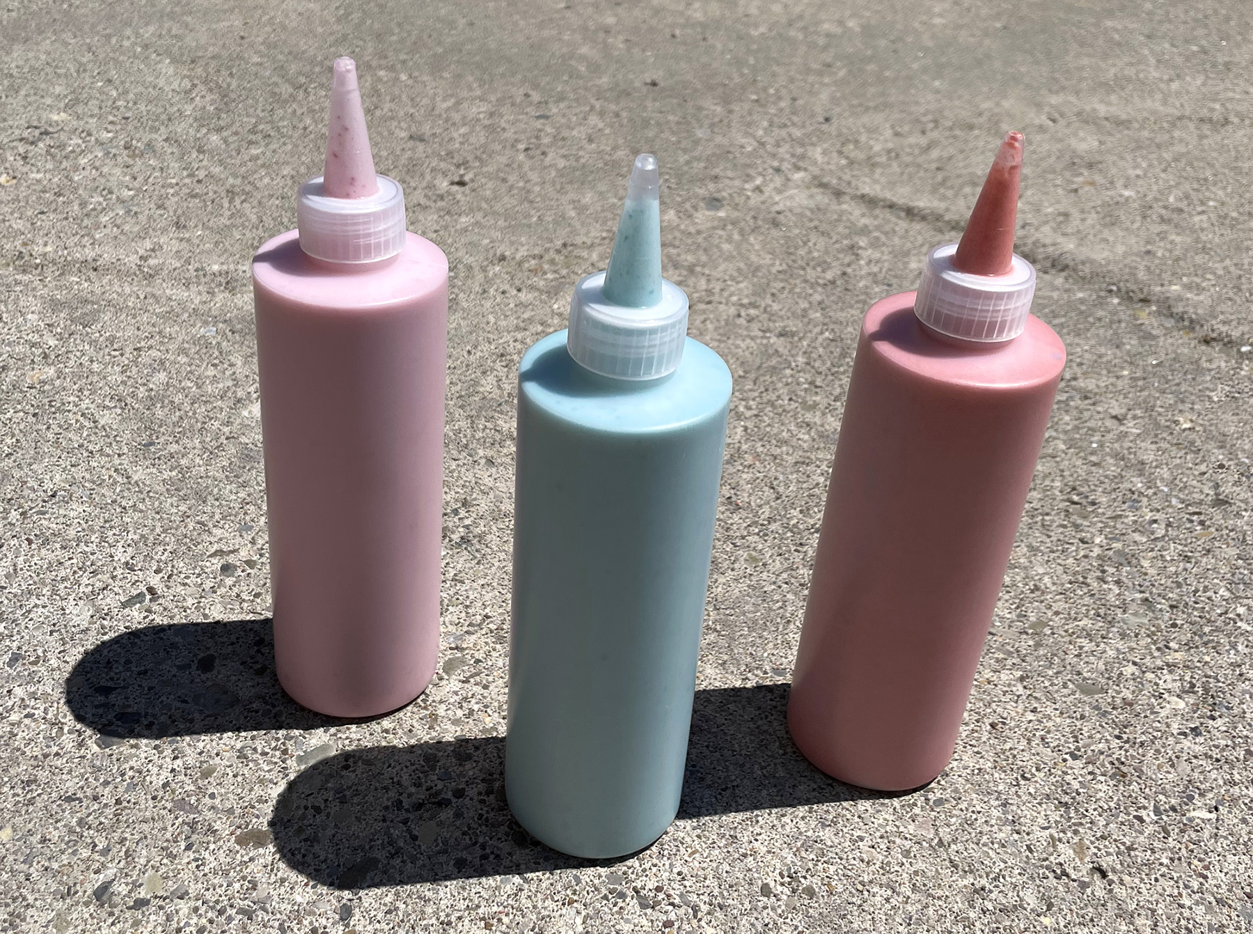 Summer Sidewalk Chalk Paint Activity