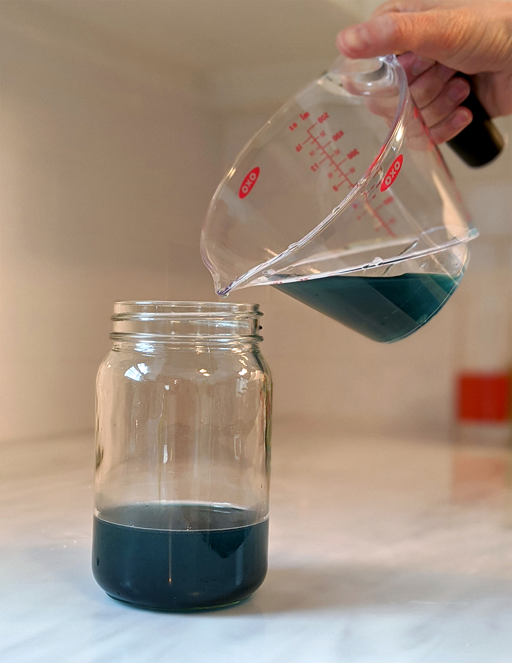 Sugar Water Density Rainbow