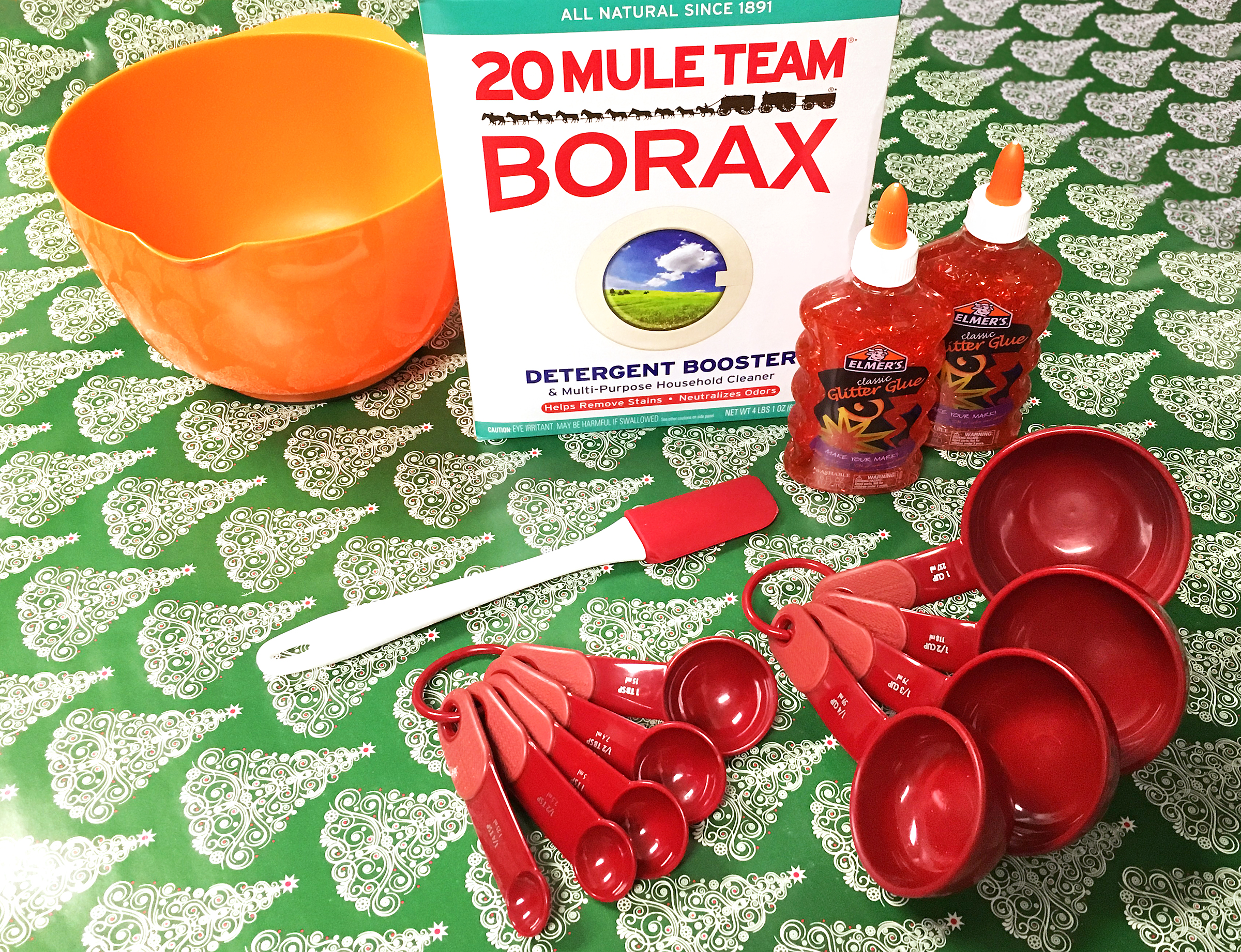Christmas Slime Recipe