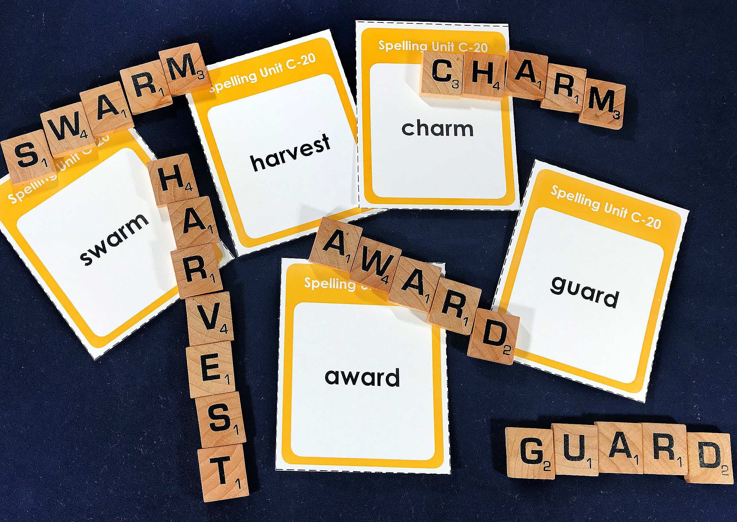 Scrabble Spelling Activity