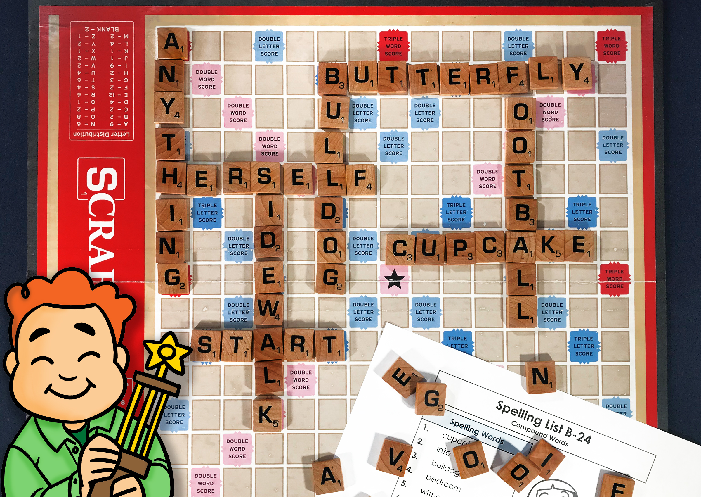 Scrabble Spelling Practice