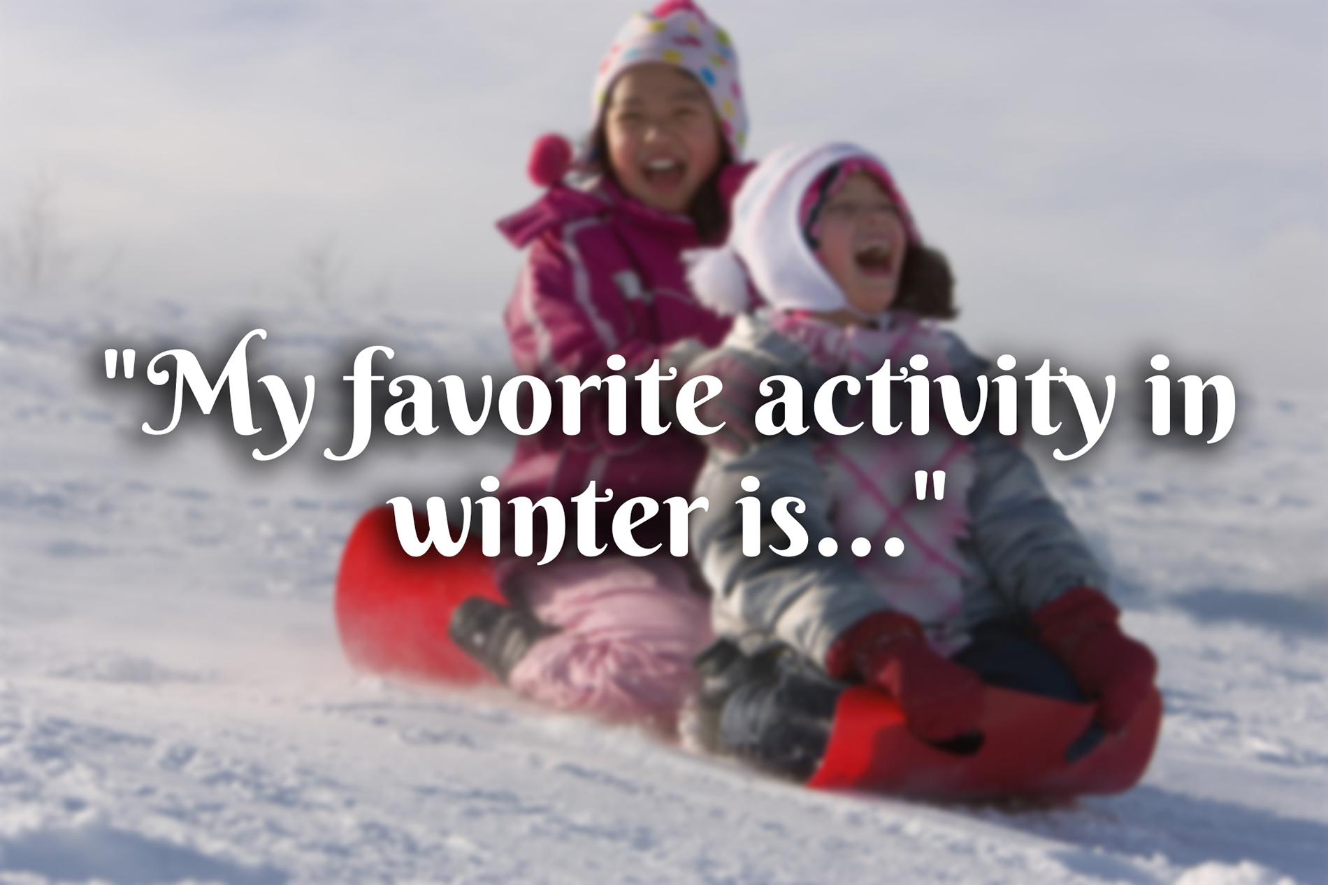 Elementary Winter Writing